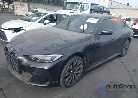 2024 BMW 430I Gran Coupe from USA, damaged, VIN WBA63AV04RFS28722